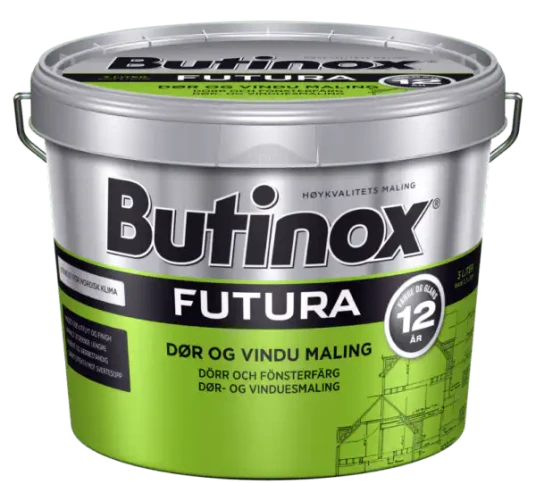 Butinox Futura Dør og Vindu Maling 2,7 liter
