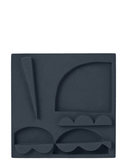 AYTM Lda Wall Relief Blue 18X5X18CM AYTM Lda Wall Relief Blue 18X5X18CM