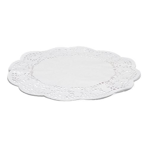 Kakeservietter Runde Hvite 36cm Pk/6 Kakeservietter Runde Hvite 36cm Pk/6