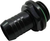 Bitspower G1/4" Fitting to ID 11mm Matte Black BP-MBWP-C33 Bitspower G1/4" Fitting to ID 11mm Matte Black BP-MBWP-C33