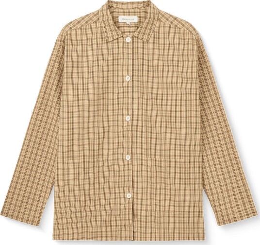 STUDIO FEDER Malou Skjorte Beige XS STUDIO FEDER Malou Skjorte Beige XS