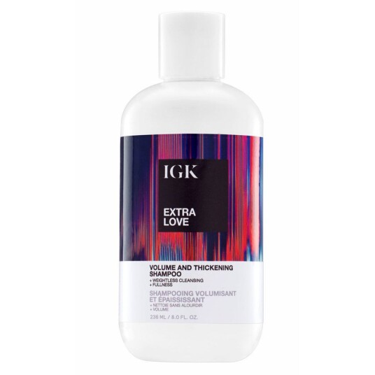 IGK Extra Love 236ml Volumgivende og Tykkende Sjampo IGK Extra Love 236ml Volumgivende og Tykkende Sjampo