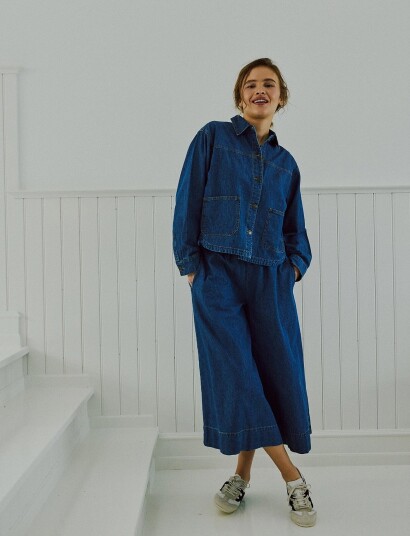 FREE/QUENT Fqlisea Jacket   Blue   L