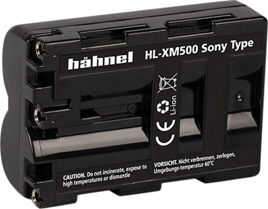 Hähnel HL-XM500 Li-Ion Kamerabatteri 1650mAh for Sony Hähnel HL-XM500 Li-Ion Kamerabatteri 1650mAh for Sony