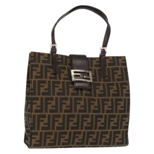 Fendi Vintage Dame Brun