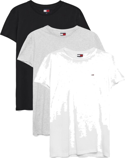 Tommy Jeans 3 Pack Extra Slim Sflag T Shirt Multi/patterned XXXL