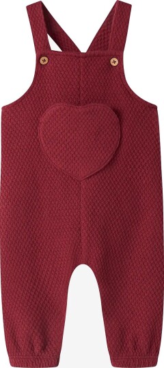 Lil"Atelier Nbfnoella Nik Loose Sweat Overall Lil BIKING RED 56