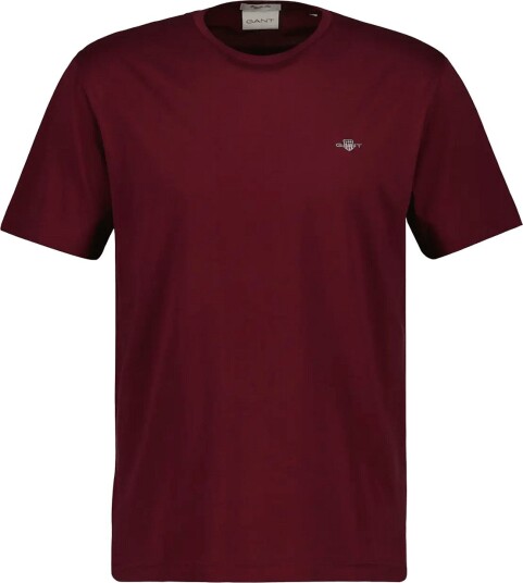 Gant Shield T Shirt DEEP GRAPE WINE L Gant Shield T Shirt DEEP GRAPE WINE L