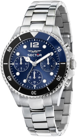 Sector 230 Herreklokke R3253161047 Blå/Stål Ø39 mm