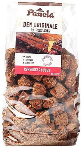 Panela Rårørsukkerbiter Øko 500 g Panela Rårørsukkerbiter Øko 500 g