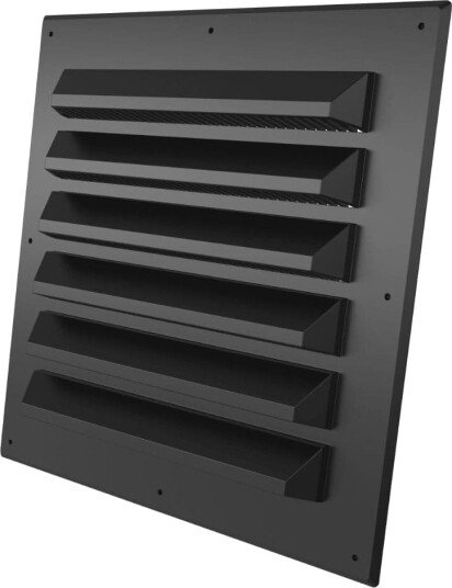 Flexit Sjalusirist med karm plast 150x150 sort - 49229 Flexit Sjalusirist med karm plast 150x150 sort - 49229