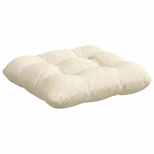 Seteputer 4 pcs Krem 45 x 45 cm Corduroy stoff