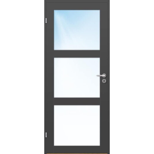 Innerdør Bygg1 Base 3 Klarglass