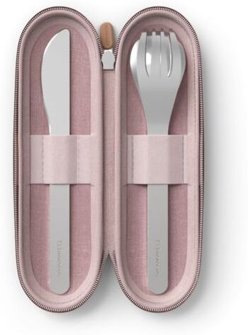 Monbento Slim Nest Trio Knife To Go Bestikksett Pink