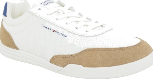 Tommy Hilfiger Lo Pro Cupsole Nylon Suede Mix Cream 44 Tommy Hilfiger Lo Pro Cupsole Nylon Suede Mix Cream 44
