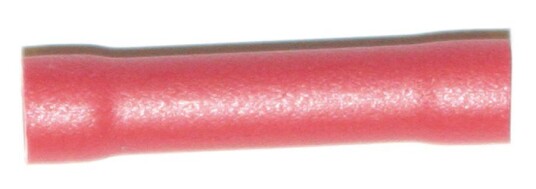 Abiko Isolert skjøtehylse 0.5 1.5mm2 Rød 10stk.