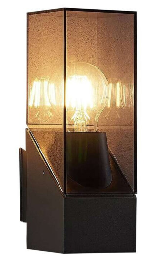 Lucande - Fiola Utendørs Vegglampe Anthracite