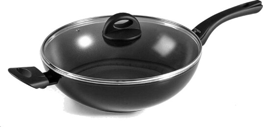 Gerlach Classic Wok 30 cm med lokk ??? Ceralon belegg