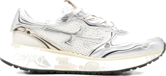 Premiata Dame Sko Hvit 40 EU,