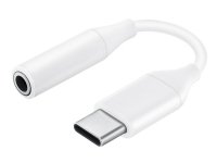 Samsung USB-C til 3,5 mm Hodetelefonadapter - Kompatibel med Galaxy Enheter - Hvit