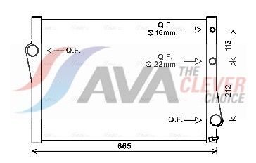 Radiator AVA Clever Choice BWA2471 Radiator AVA Clever Choice BWA2471
