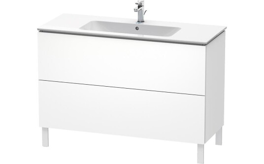 Duravit L-Cube Servantskap m/2 skuffer 1020x704x481 mm Hvit Matt