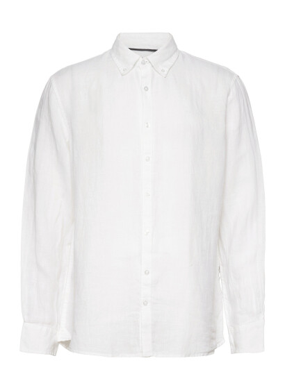 Sebago Linen Shirt - White - XXXL Sebago Linen Shirt - White - XXXL