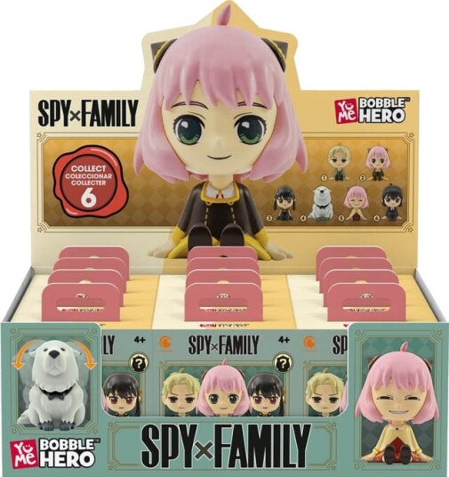 YuMe Spy x Family Bobble Hero Blind Box actionfigur