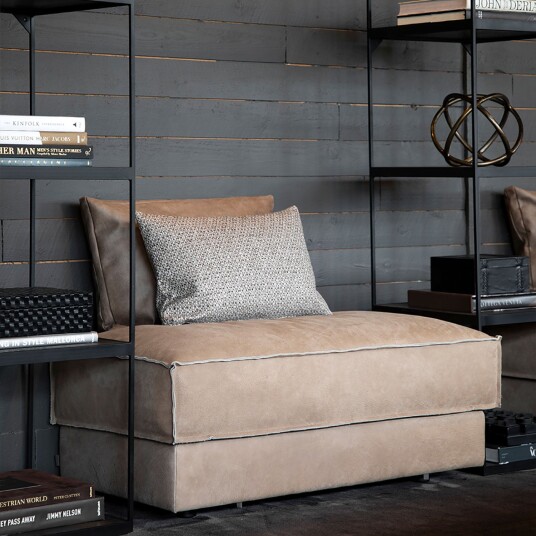 Artwood Montana puff 112 X 60 cm Nubuck Taupe Artwood Artwood Montana puff 112 X 60 cm Nubuck Taupe Artwood