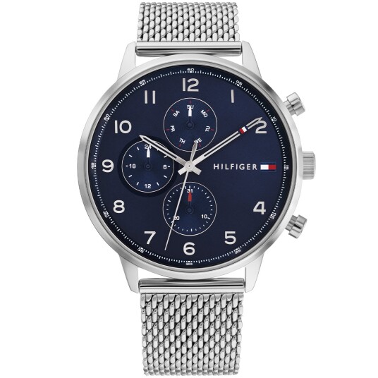 Tommy Hilfiger Leonard LE 1792078 - Herre - 44 mm - Analog - Kvarts urverk - Mineralglas
