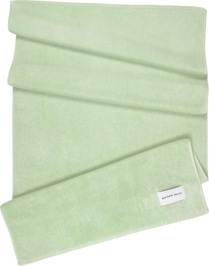Maison Deux Solid Color Sage Green 70X 140CM Maison Deux Solid Color Sage Green 70X 140CM