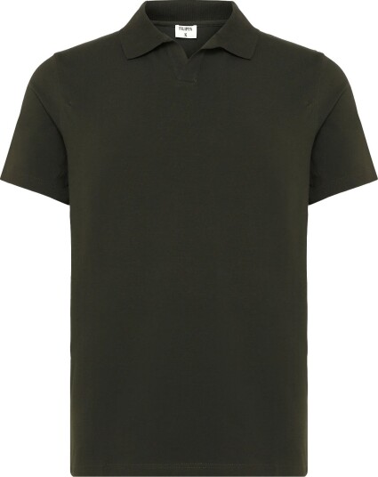 Filippa K Stretch Cotton Polo T Shirt Green M