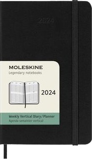 Classic Hard 12M Weekly Vertical Pocket Sort 2024