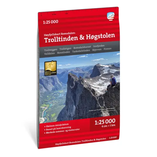 Calazo Høyfjellskart Romsdalen Calazo Høyfjellskart Romsdalen