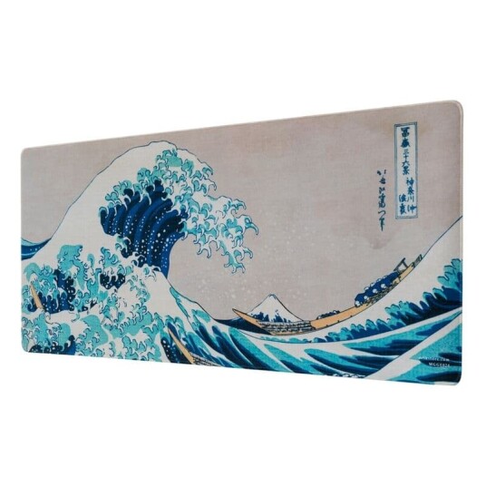 The Great Wave of Kanagawa Hokusai gaming desk mat The Great Wave of Kanagawa Hokusai gaming desk mat