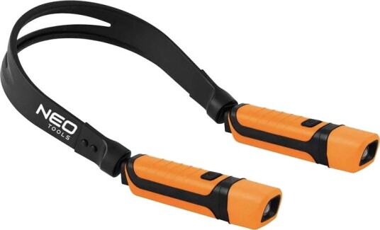 NEO Tools Halslykt 99-112 300 lm 2 W + 2 W 2 x 1200 mAh USB-C