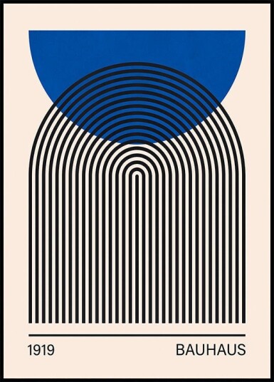 Bauhaus art 4 Plakat Plakat / 50x70cm