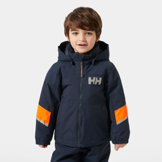 Helly Hansen Rider Insulated Ski Jacket Barn Marineblå 122