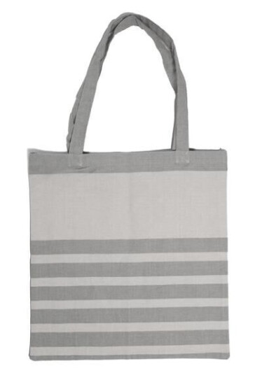 Sagaform - Ella Hamam bomullsveske 41x38 cm grå Sagaform - Ella Hamam bomullsveske 41x38 cm grå