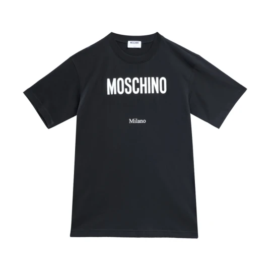 Moschino, Herre, Topper, Svart, XL, Moschino, Herre, Topper, Svart, XL,