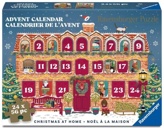 Ravensburger Puslespil-Julekalender MULTI COLOURED One Size Ravensburger Puslespil-Julekalender MULTI COLOURED One Size