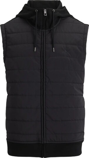 Polo Ralph Lauren Hybrid Hooded Vest POLO BLACK S