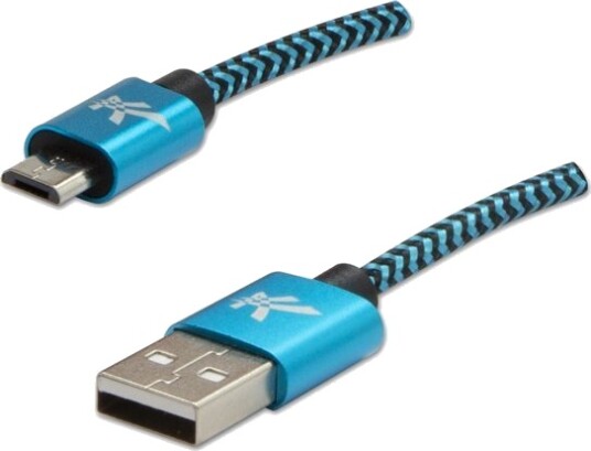 Usb-Kabel Usb-A Til Microusb 1 M Blå