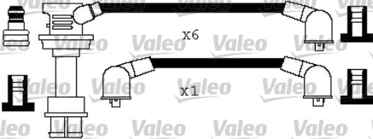 Tennplugg kabelsett VALEO 346425