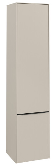 VILLEROY & BOCH SUBWAY 3.0 HØYSKAP 40X171 VENSTRE 2 DØRER CASHMERE GREY HÅNDTAK I VOLCANO BLACK VILLEROY & BOCH SUBWAY 3.0 HØYSKAP 40X171 VENSTRE 2 DØRER CASHMERE GREY HÅNDTAK I VOLCANO BLACK