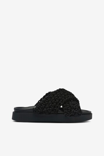 Inuikii Sandaler Woven Svart