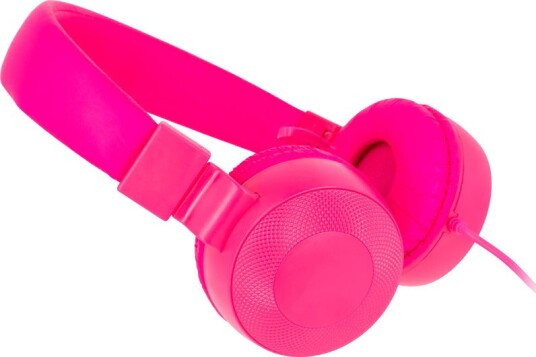 Setty Stereo Hodetelefoner 3,5mm Rosa