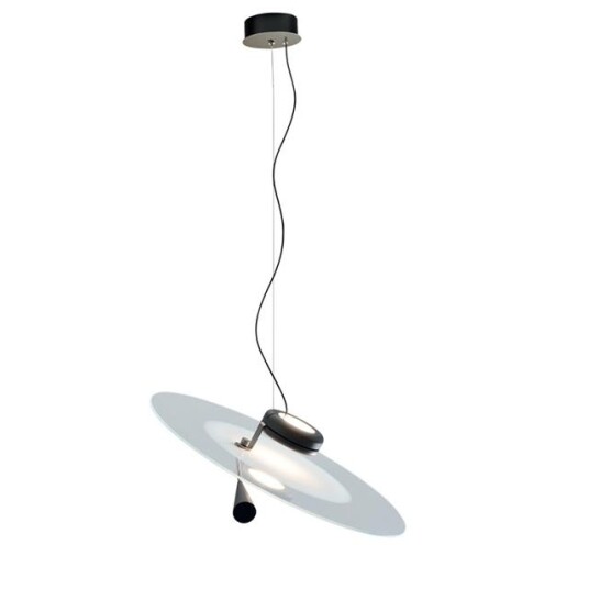 Stilnovo Bascula Taklampe Hvit/ Nikkel