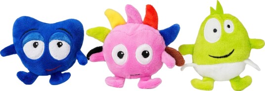 Teddykompaniet Babblarna Kosedyr Dadda Diddi &  Doddo  15 cm
