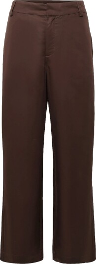 My Essential Wardrobe Mwjojo Wide Pant - DARK BROWN - 38 Long